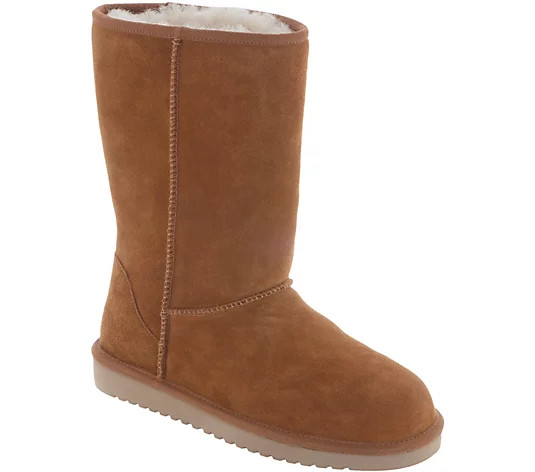 Koolaburra by UGG Suede Tall Boots - Koola | QVC