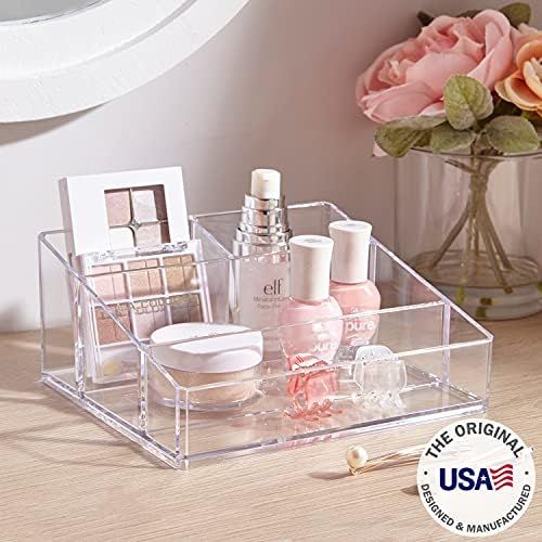 STORi Clear Plastic Vanity Makeup Organizer | Amazon (US)