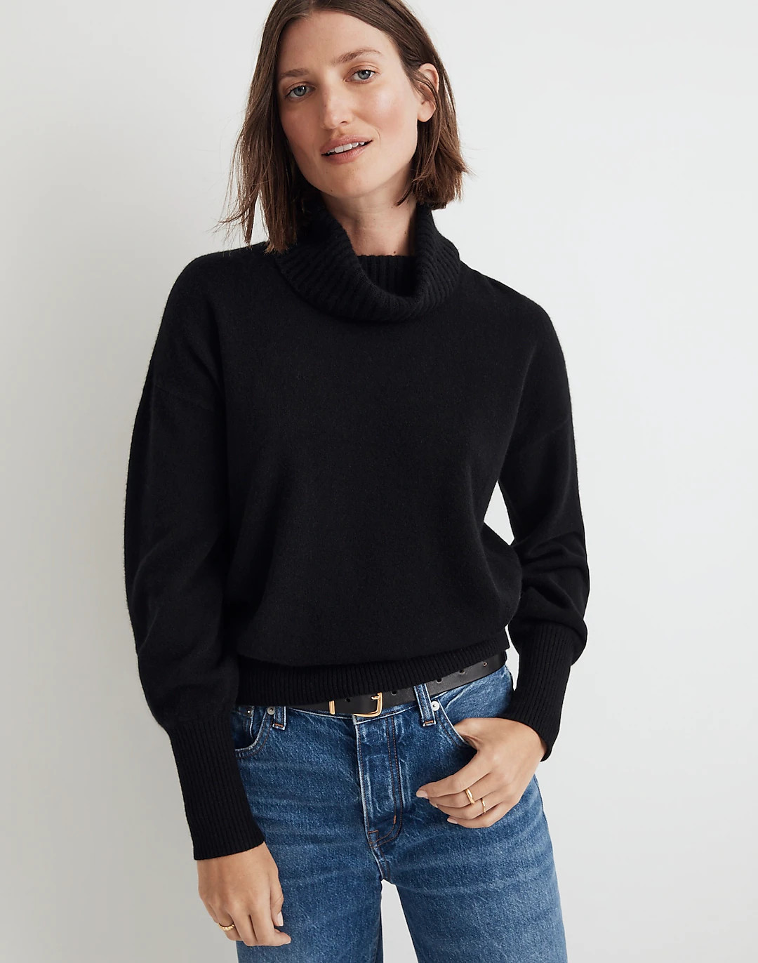 (Re)sponsible Cashmere Turtleneck Sweater | Madewell