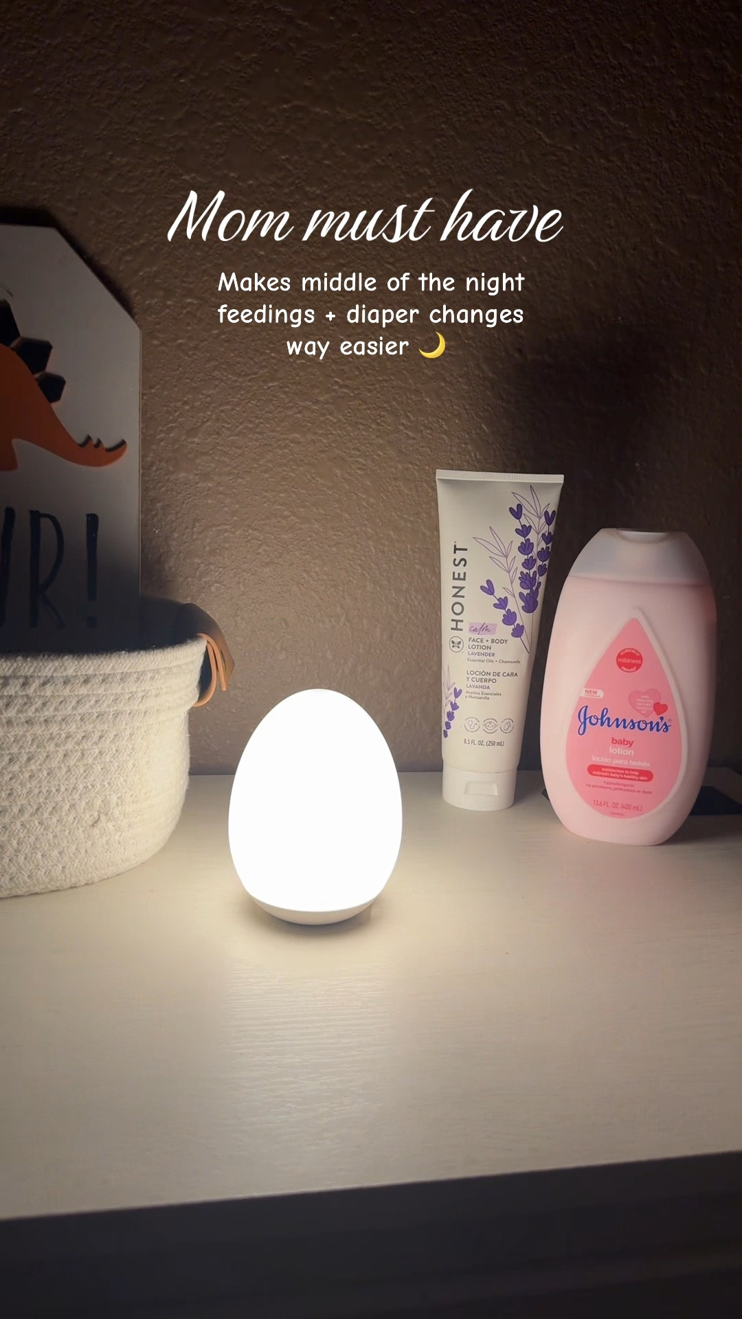 Nursery nightlight 

#LTKBaby #LTKmomlife #LTKKids
