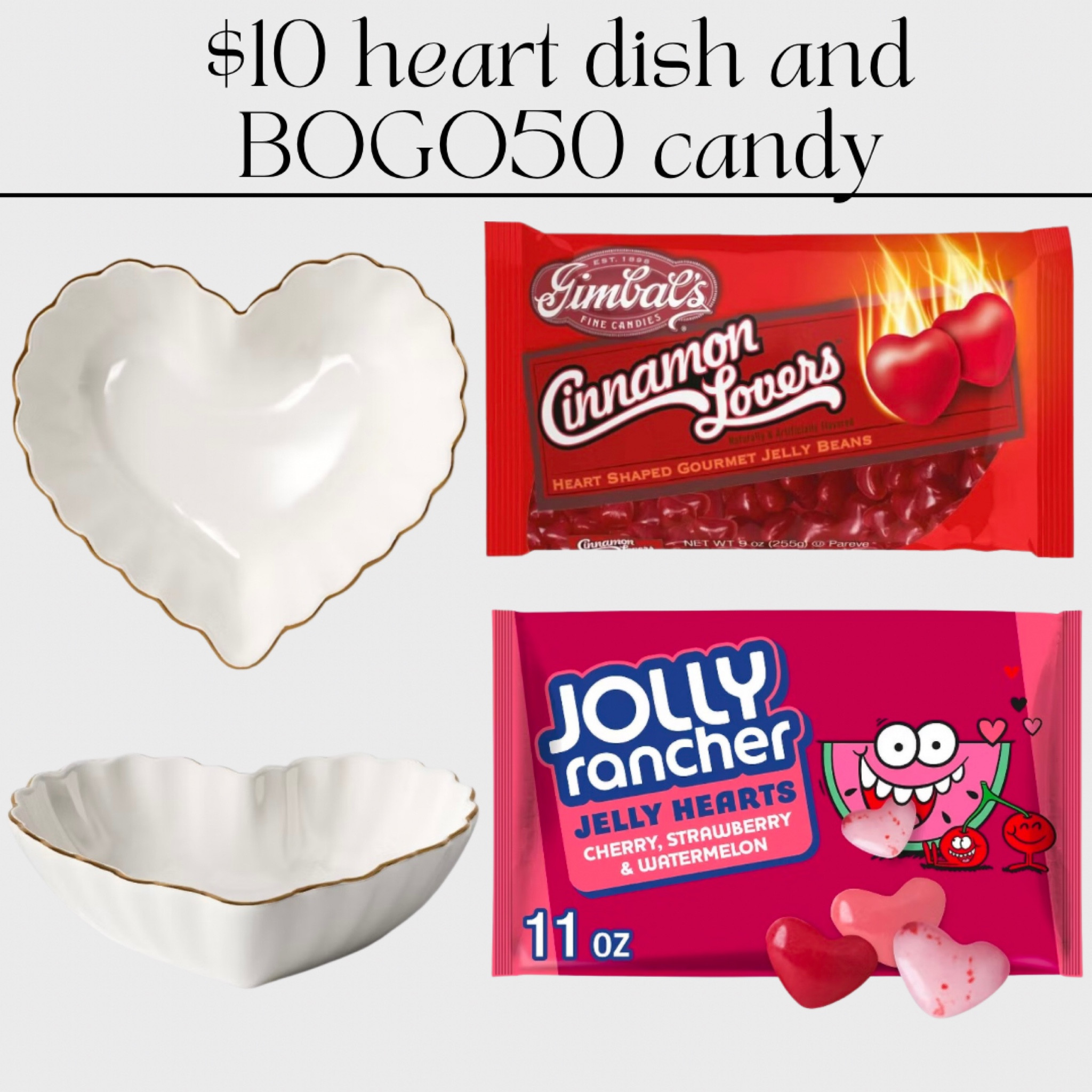 Let me do your target shopping for you. Pick up this $10 Valentine heart dish and Bogo 50 candy.

#LTKGiftGuide #LTKFindsUnder50 #LTKSaleAlert