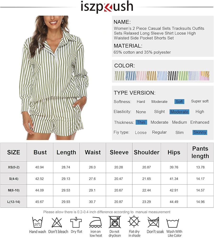 Women’s 2 Piece Casual Sets Tracksuits Outfits Sets Relaxed Long Sleeve Shirt Loose High Waiste... | Amazon (US)
