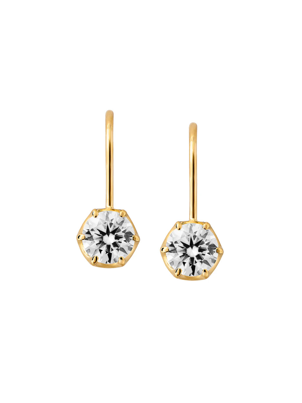 CECILIA EARRINGS IN MOISSANITE | Dorsey