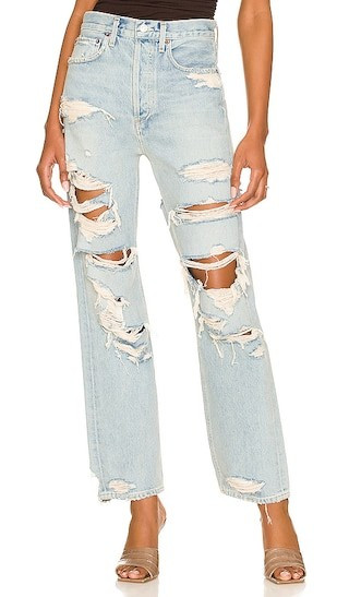 90's Mid Rise Loose in Unhinged | Revolve Clothing (Global)