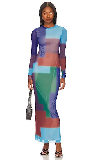 Didi Dress in Blur Block Geo | Revolve Clothing (Global)