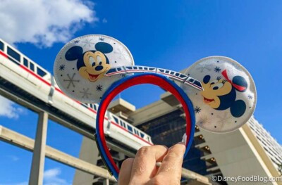 Disney Monorail Contemporary Resort 50 Anniversary Loungefly Mickey Ear Headband | eBay US