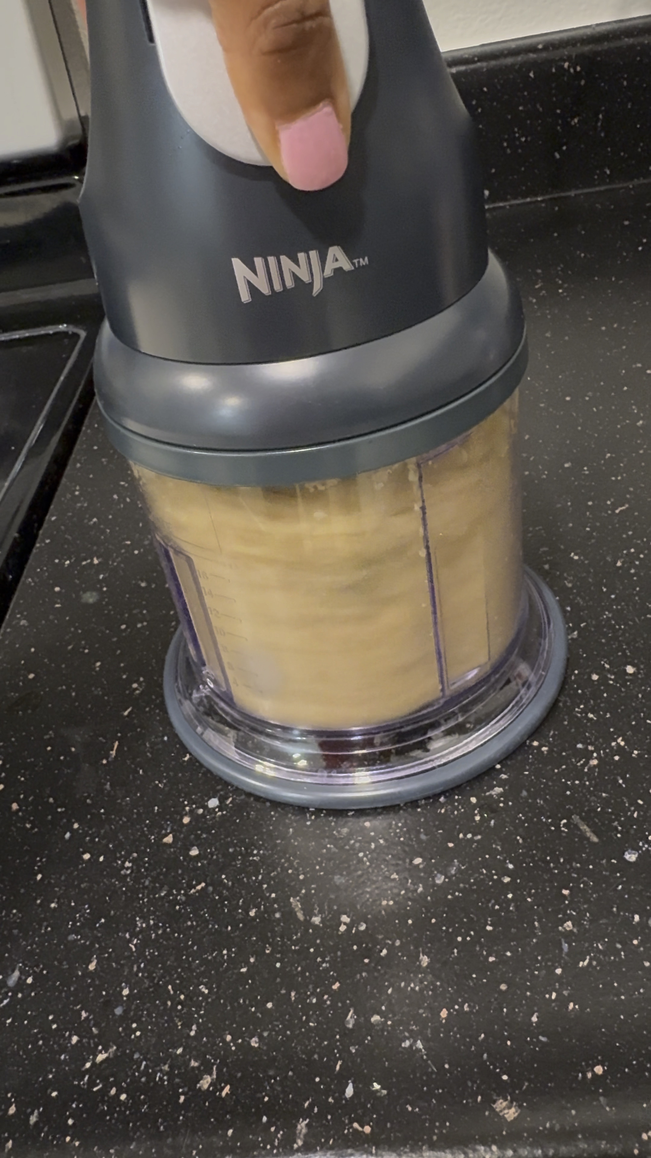 Ninja NJ100GR 16.0 Oz. Food Chopper ,Food Processor - Gray for