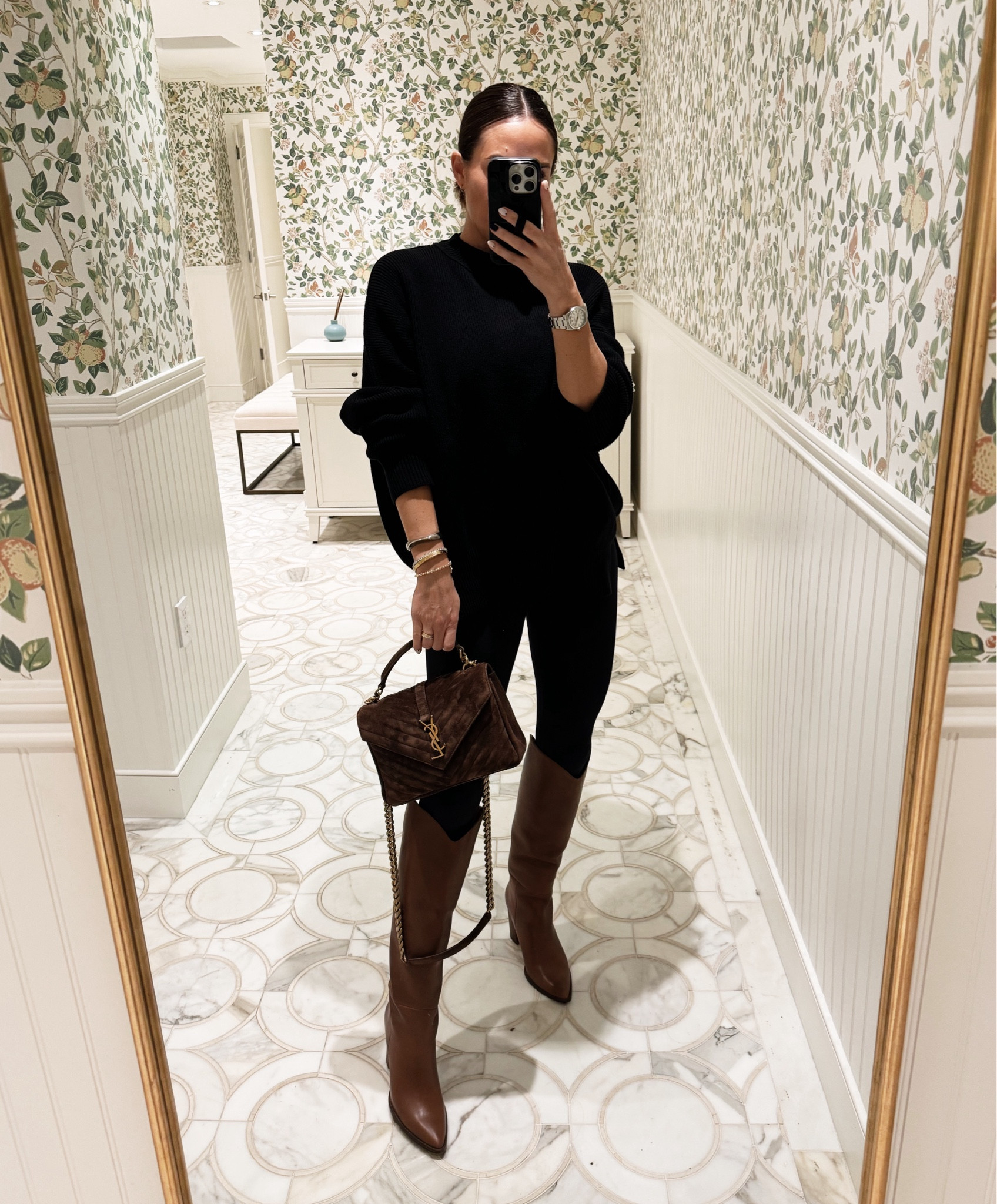 My all time favorite free people sweater (fits oversized like a tunic) is part of the Shopbop sale. Use code STYLE at checkout. This runs and fits oversized so I sized down to an xs. 

#LTKSaleAlert #LTKStyleTip #LTKSeasonal