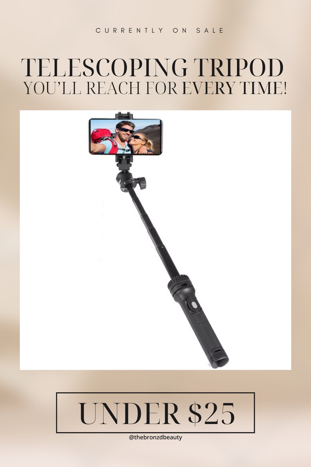 #tripod #creator #contentcreator #selfiestick #creatorgear

#LTKFestival #LTKFindsUnder50 #LTKSaleAlert