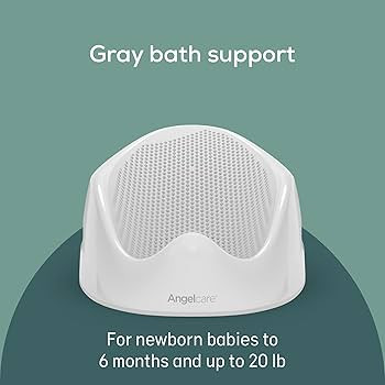 Angelcare Baby Bath Support (Gray) | Ideal for Babies Less Than 6 Months Old | Amazon (US)