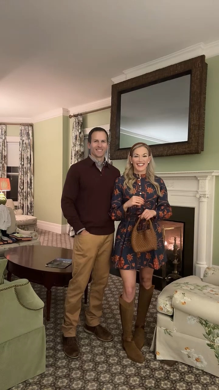 Fall outfit, fall dress, date night outfit, fall boots 

#LTKSeasonal #LTKSaleAlert #LTKVideo