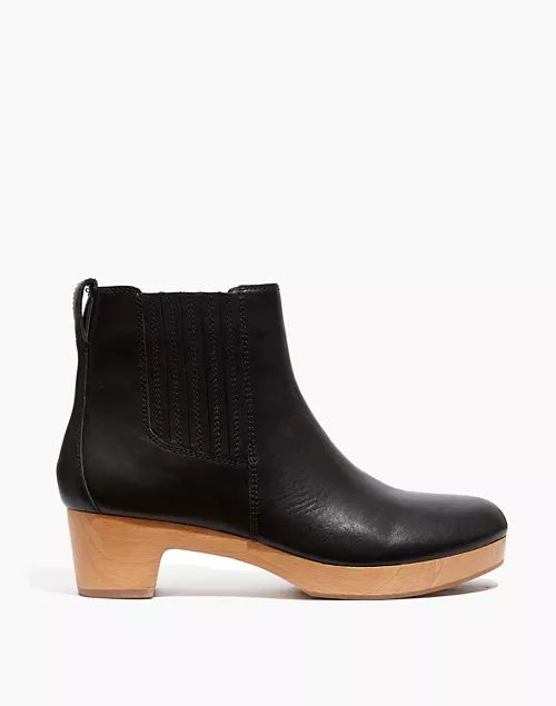 The Clog Boot in Leather | Madewell