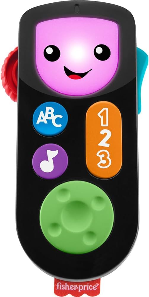 Fisher-Price Laugh & Learn Baby & Toddler Toy Stream & Learn Remote Pretend TV Control with Music... | Amazon (US)