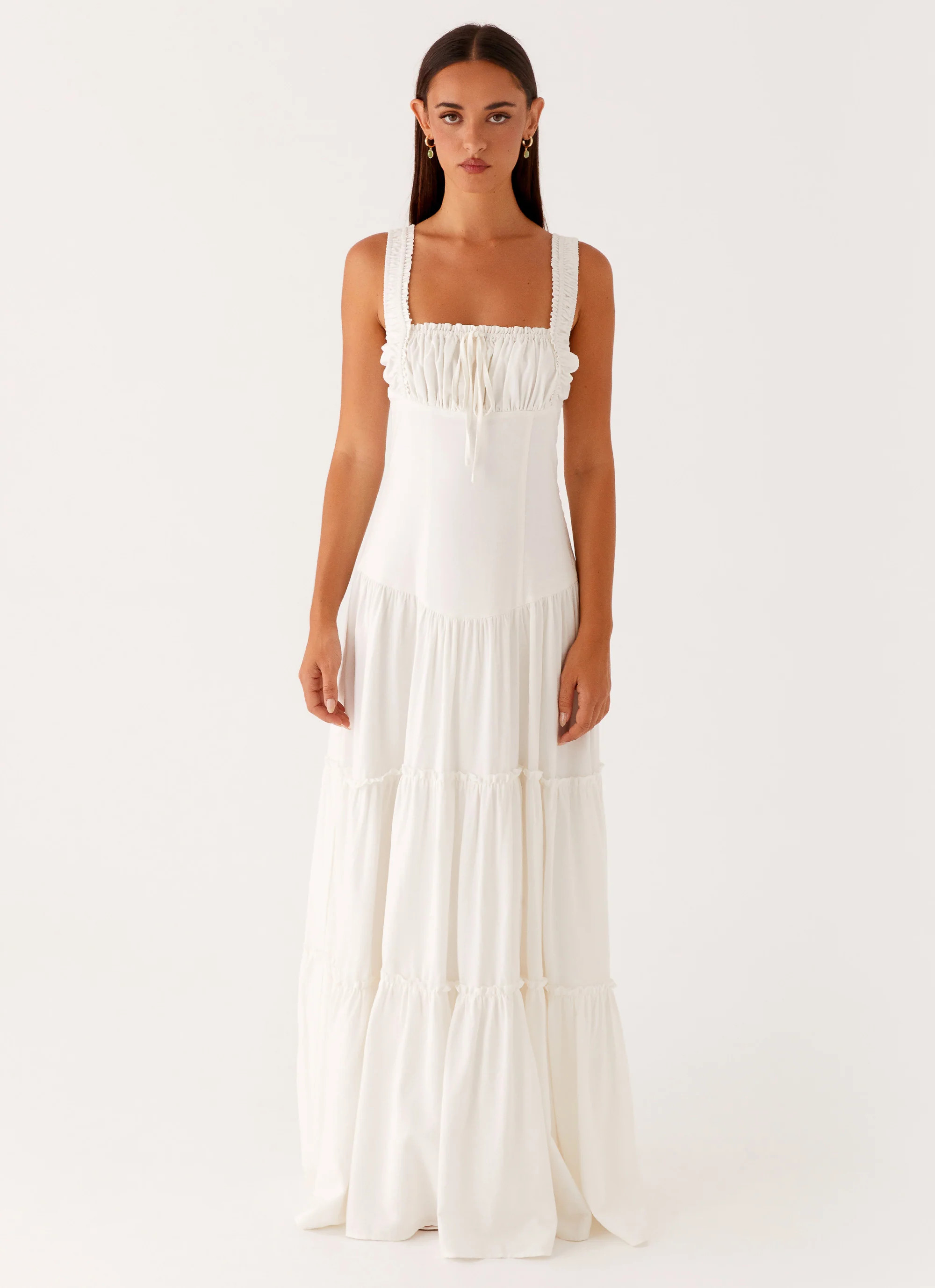 Esme Maxi Dress - White | Peppermayo (Global)