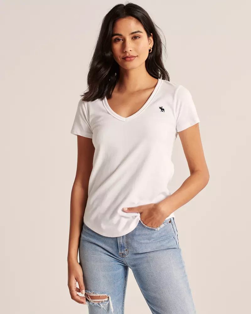 3-Pack Short-Sleeve Deep-V Tee | Abercrombie & Fitch US & UK