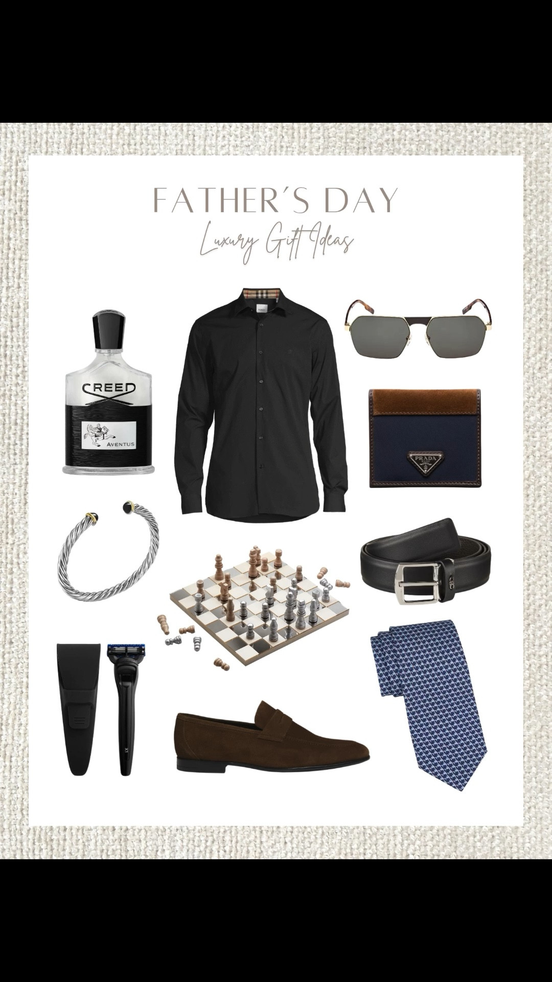 Spoil Dad the luxe way this Father’s Day. These gift ideas bring all the style, function, and a little flex—because he deserves the best.

Father’s Day luxe gifts, luxury gifts for dad, designer dad gifts, stylish gifts for him, high-end gift ideas, dad gift guide, Father's Day finds, premium picks, gifts that impress, spoil dad



#LTKStyleTip #LTKGiftGuide #LTKMens