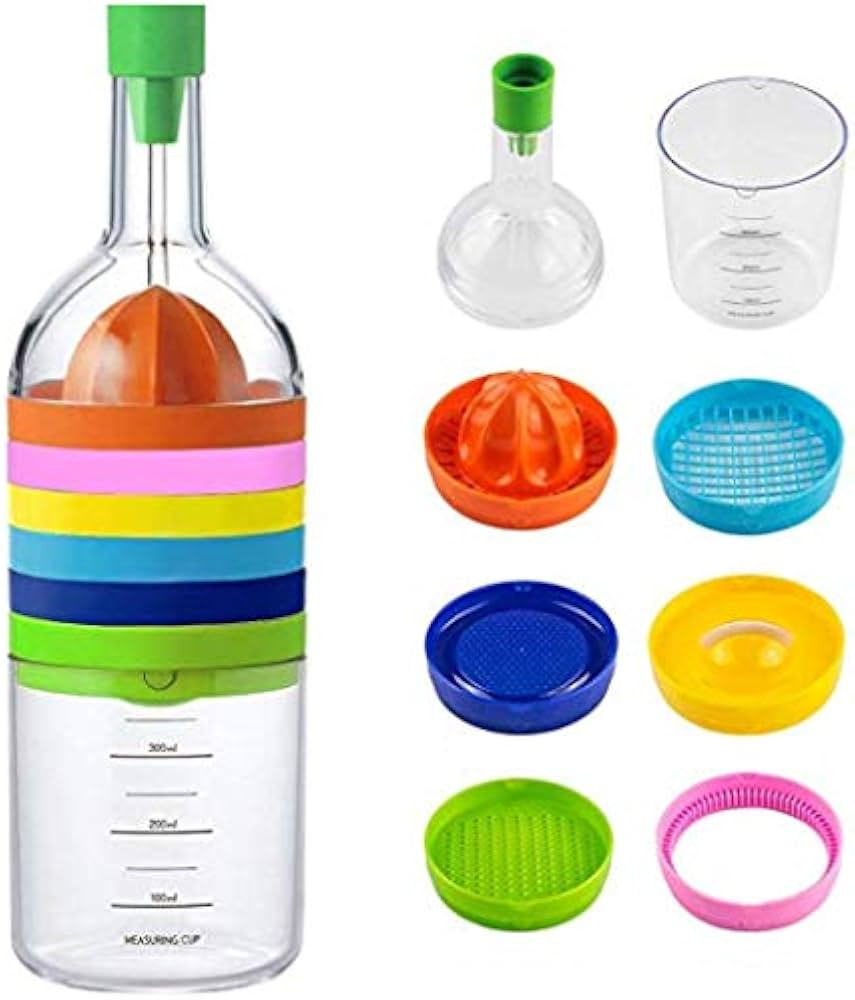 BUTEFO 8 in 1 Kitchen Tool Set All in 1 Multipurpose Kitchen Gadget Kitchen Tool Bottle | Amazon (US)