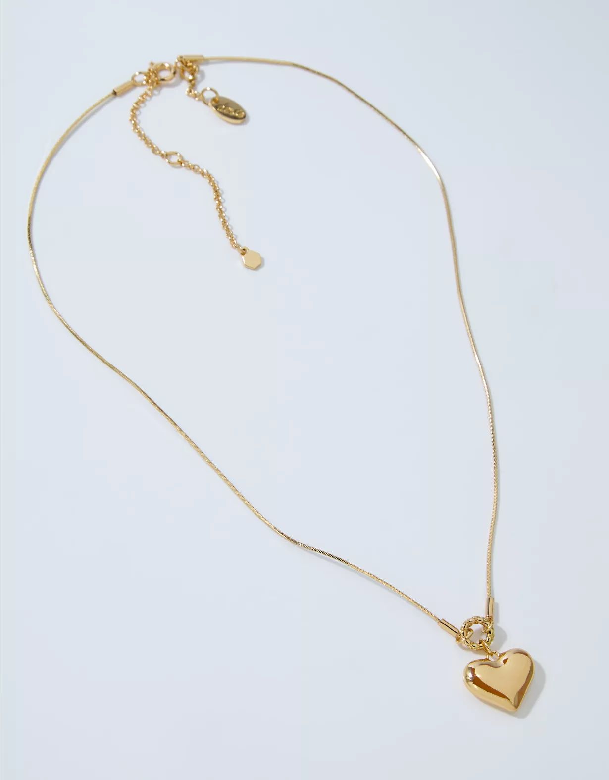 Aerie Gold Heart Necklace | Aerie