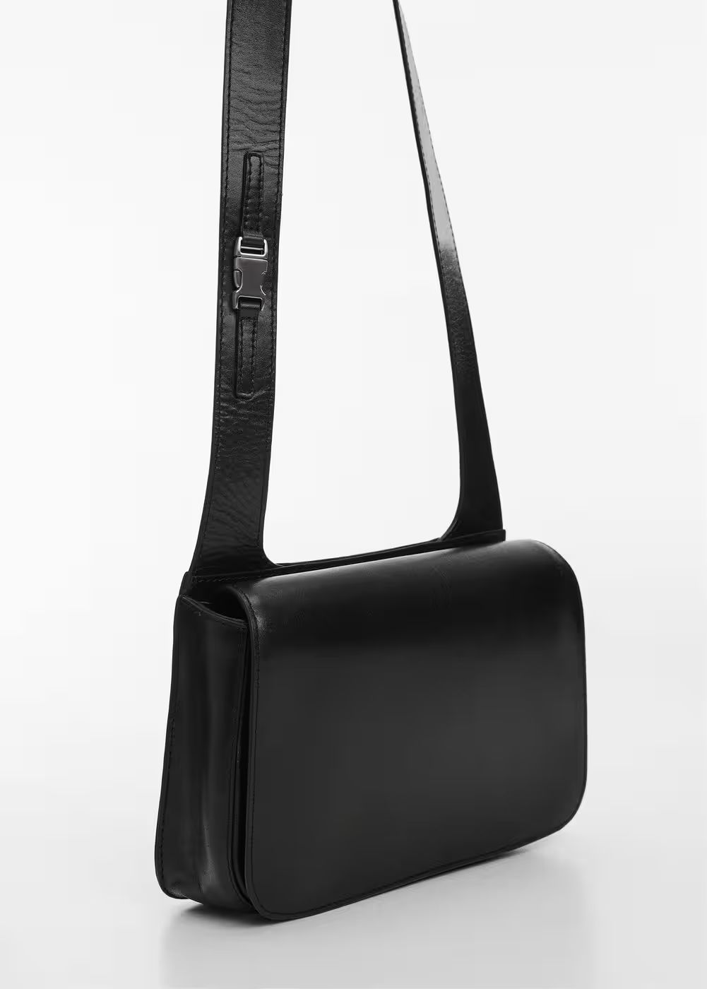 Leather crossbody bag -  Women | Mango USA | MANGO (US)