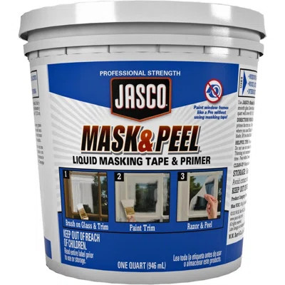 Jasco QJMS300 1Qt Mask & Peel Liquid Masking Tape-1PK | Wayfair North America