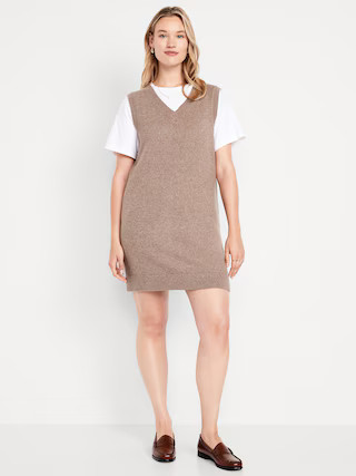 SoSoft Sleeveless Mini Sweater Dress | Old Navy (US)