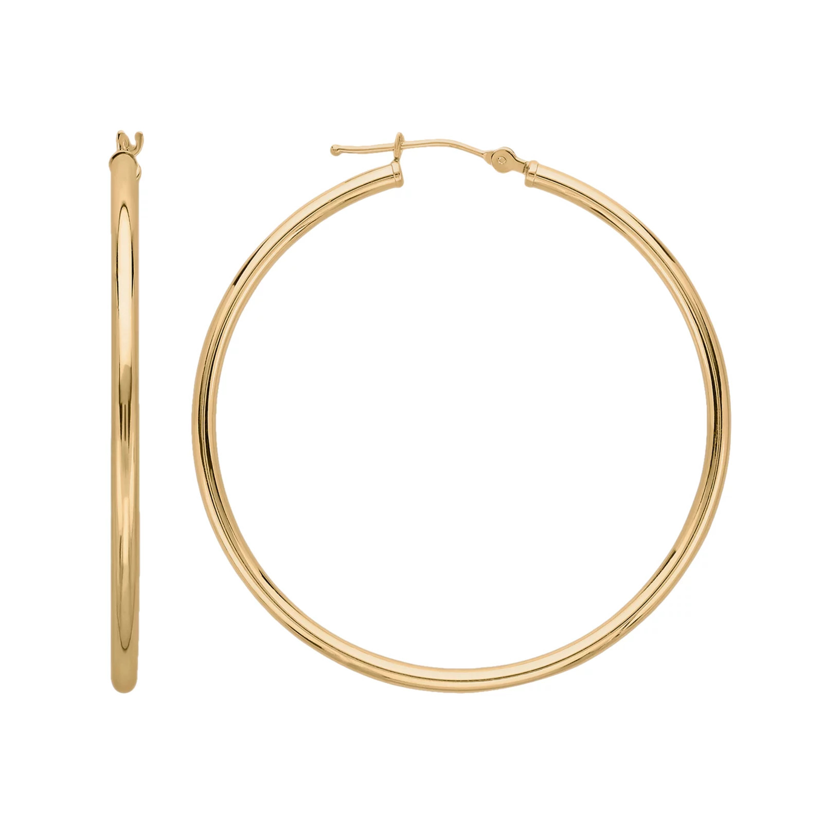 Everlasting Gold 10k Gold Hoop Earrings | Kohl's