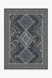 Zareen Steel Blue Rug | Ruggable