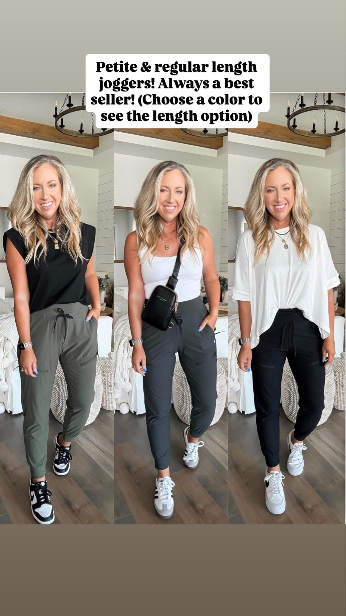 Amazon fashion Amazon finds petite & regular length joggers. Petite joggers I wear a 25.5 in inseam 5’2 1/2”.

#LTKPetite #LTKOver40