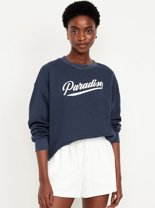 SoComfy Oversized Graphic Sweatshirt | Old Navy | Old Navy (US)