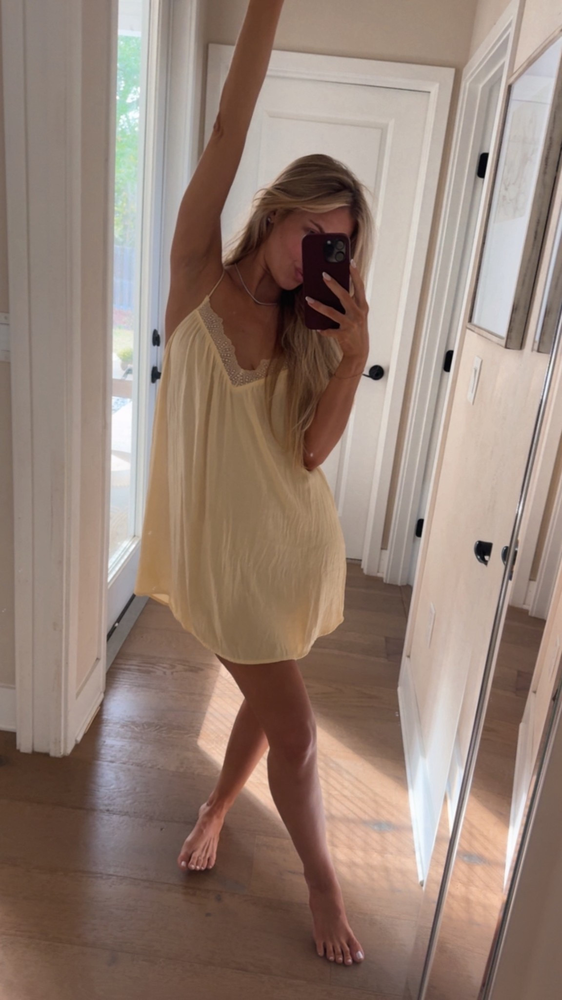 Butter yellow is back! The softest sleep dress, house dress or even swim suit cover up.🌼

#LTKSpringSale