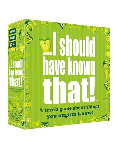 I should have known that! - A Trivia Game About Things You Oughta Know | Amazon (US)