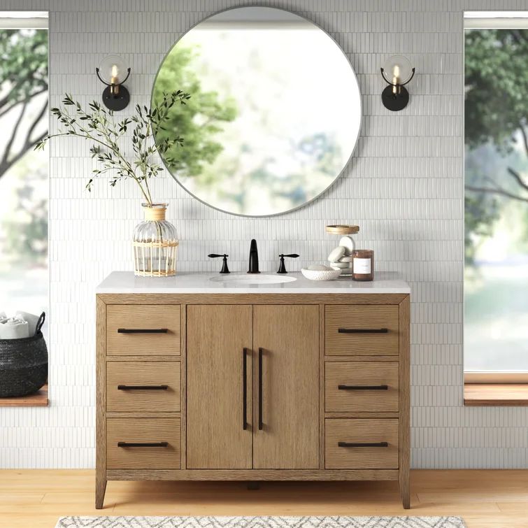 Alsup 48" Single Bathroom Vanity Set | Wayfair North America