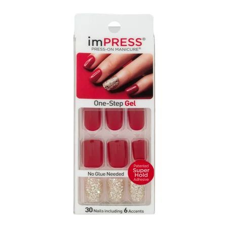 KISS imPRESS® Press-on Manicure - Tweetheart | Walmart (US)