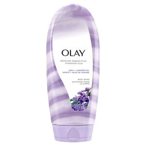 Olay Moisture Ribbons Plus Body Wash, Shea & Lavender Oil , 18 OZ | CVS Health