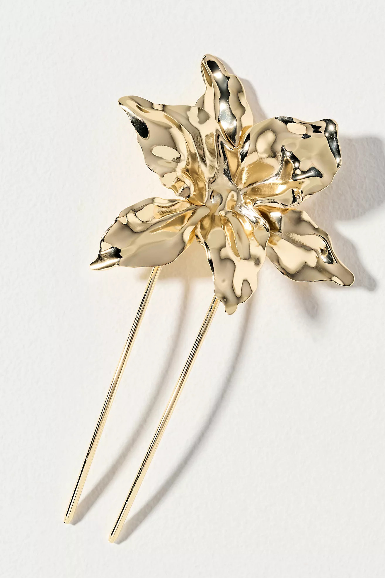 By Anthropologie Blooming Flower French Hair Pin | Anthropologie (US)