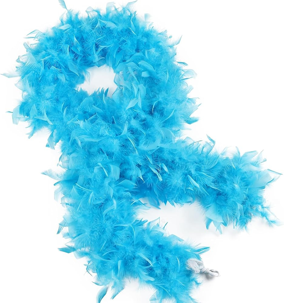 THARAHT 19 Color- 40/60g 2Yard Chandelle Feather Boa Dancing Wedding Party Halloween Costume Deco... | Amazon (US)