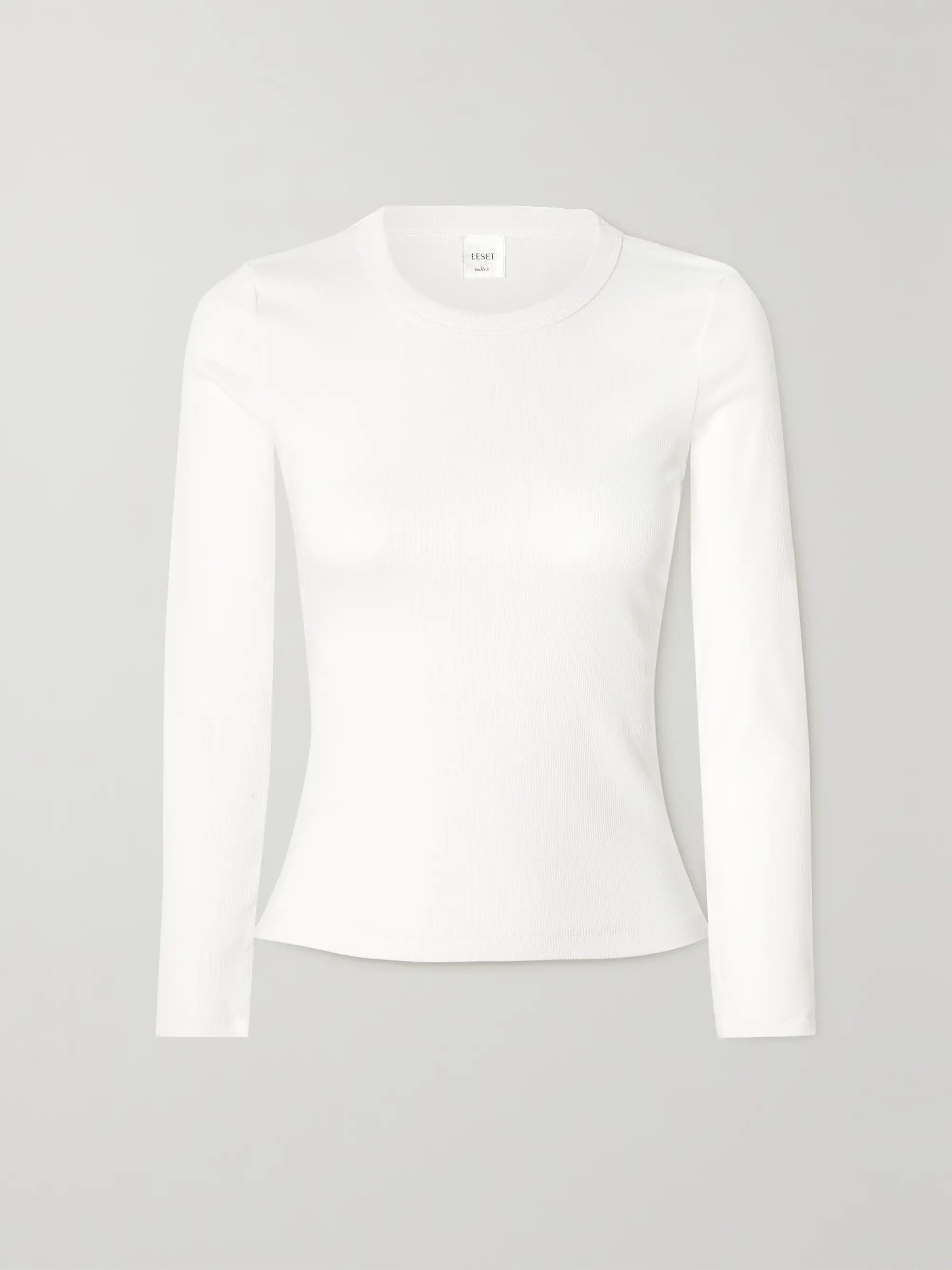 Kelly ribbed stretch-cotton jersey top | NET-A-PORTER (US)