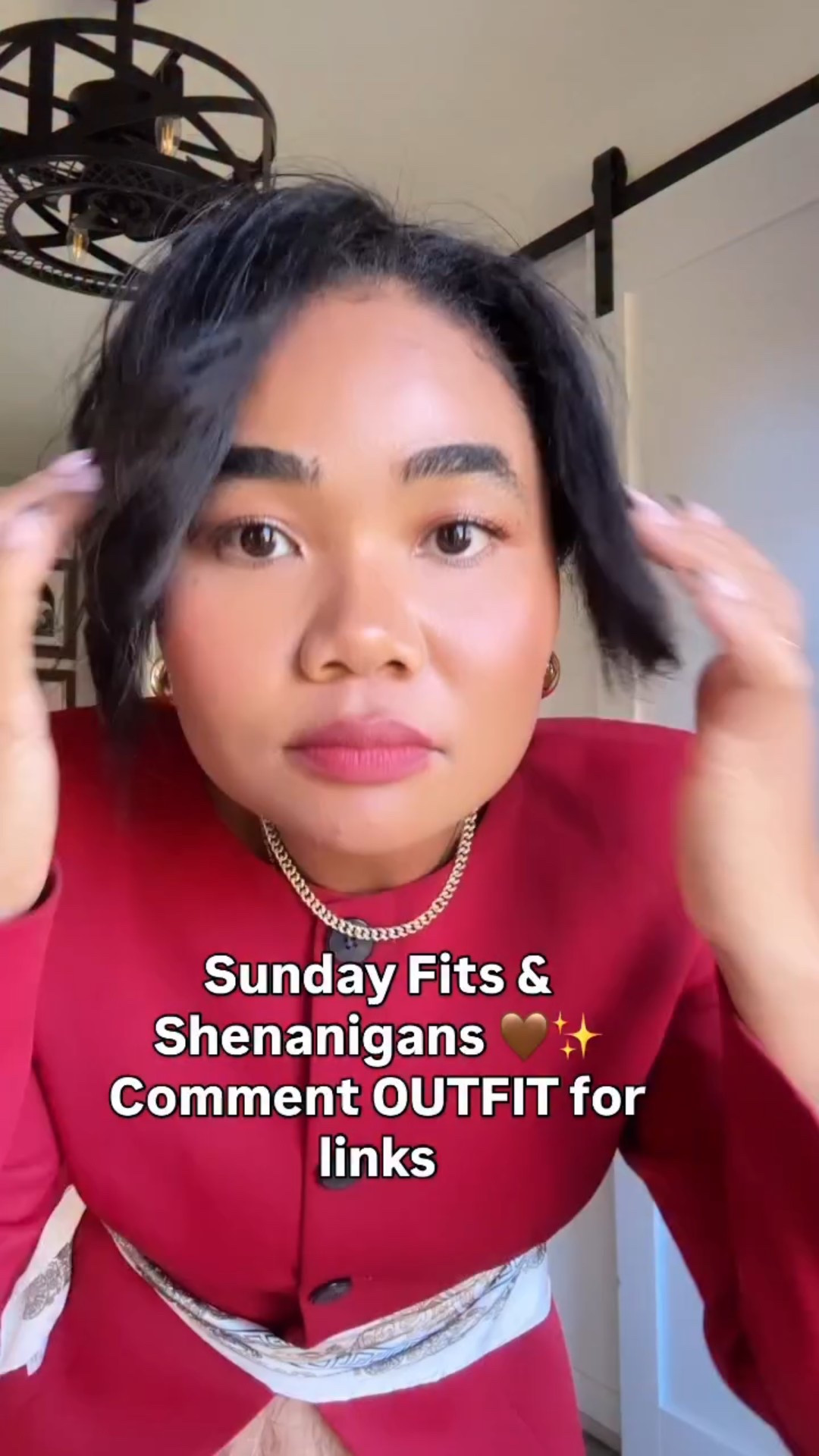 Happy Sunday, friends! This red + brown combo is giving full Sex and the City energy—like I’m about to grab brunch, spill the tea, and pretend I’m not exhausted from the weekend 🤣

We had such a fun time with our friends (peep the chaos in stories 😂), and this skirt?? She understood the assignment.

👇 Comment OUTFIT and I’ll slide all the links straight into your DMs like your Sunday treat 💌
✨ Tap follow @shop.ltk + @everydaydonia for cozy holiday looks, daily outfit inspo, and all the deals you did NOT know you needed 🤎
📌 Save this for your next “I have nothing to wear” moment

#ltkfallstyle #ltkstyletip #lovelulus #holidaystyling #thanksgivingoutfit #thanksgivingmood #ltkfashion #momstyle #fallfits #cozymoment #sahmstyle

#LTKGiftGuide #LTKHoliday #LTKCyberWeek