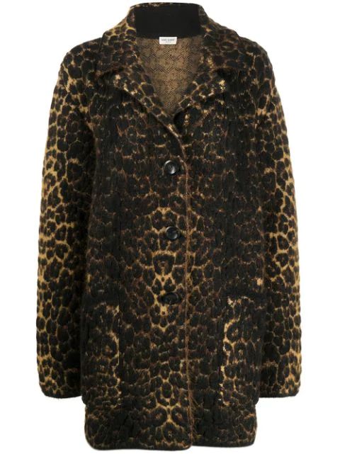 leopard print coat | Farfetch (UK)