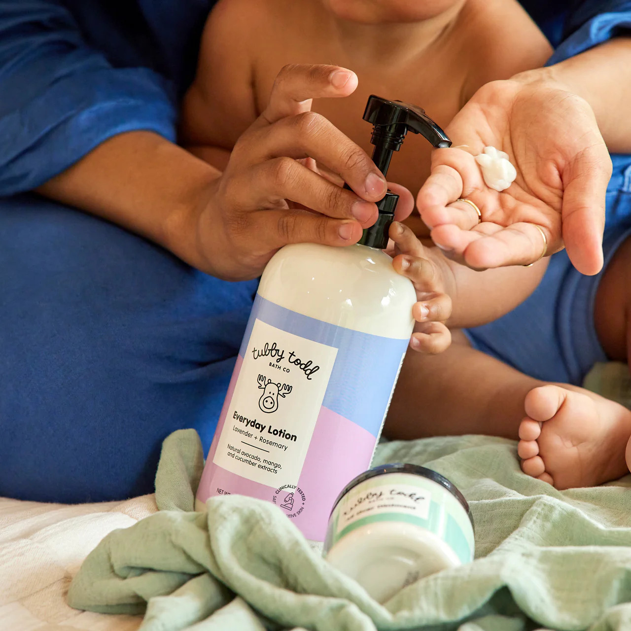 Everyday Lotion - Lavender & Rosemary / 25 oz | Tubby Todd Bath Co.