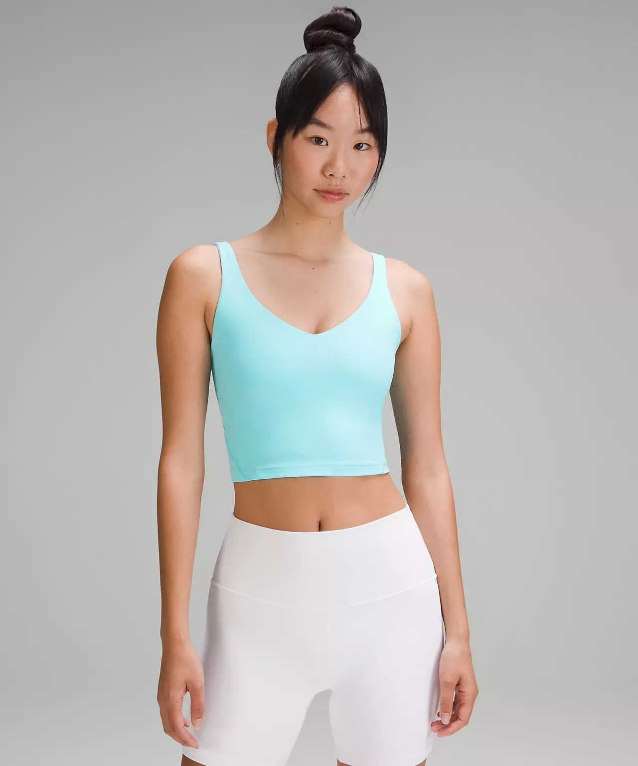 Brand New Lululemon Align Tank Blue Linen Size 8