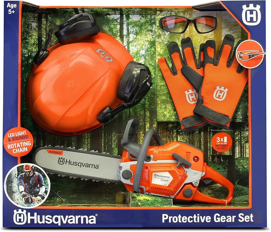 Husqvarna 550XP Toy Chainsaw and PPE Kit | Amazon (US)