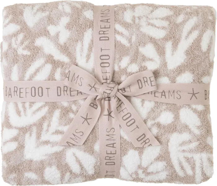 Barefoot Dreams® CozyChic® Botanical Print Throw Blanket | Nordstrom | Nordstrom