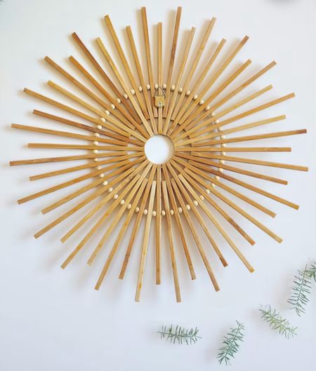 Rattan wall art 

#LTKGiftGuide #LTKstyletip #LTKhome