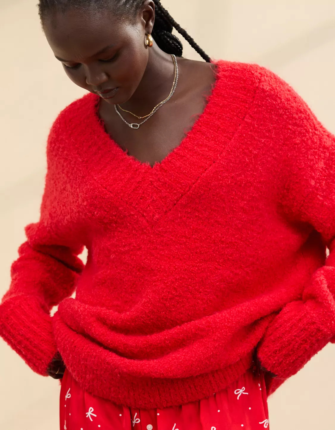 Aerie Teddy Boucle Sweater | American Eagle Outfitters (US & CA)