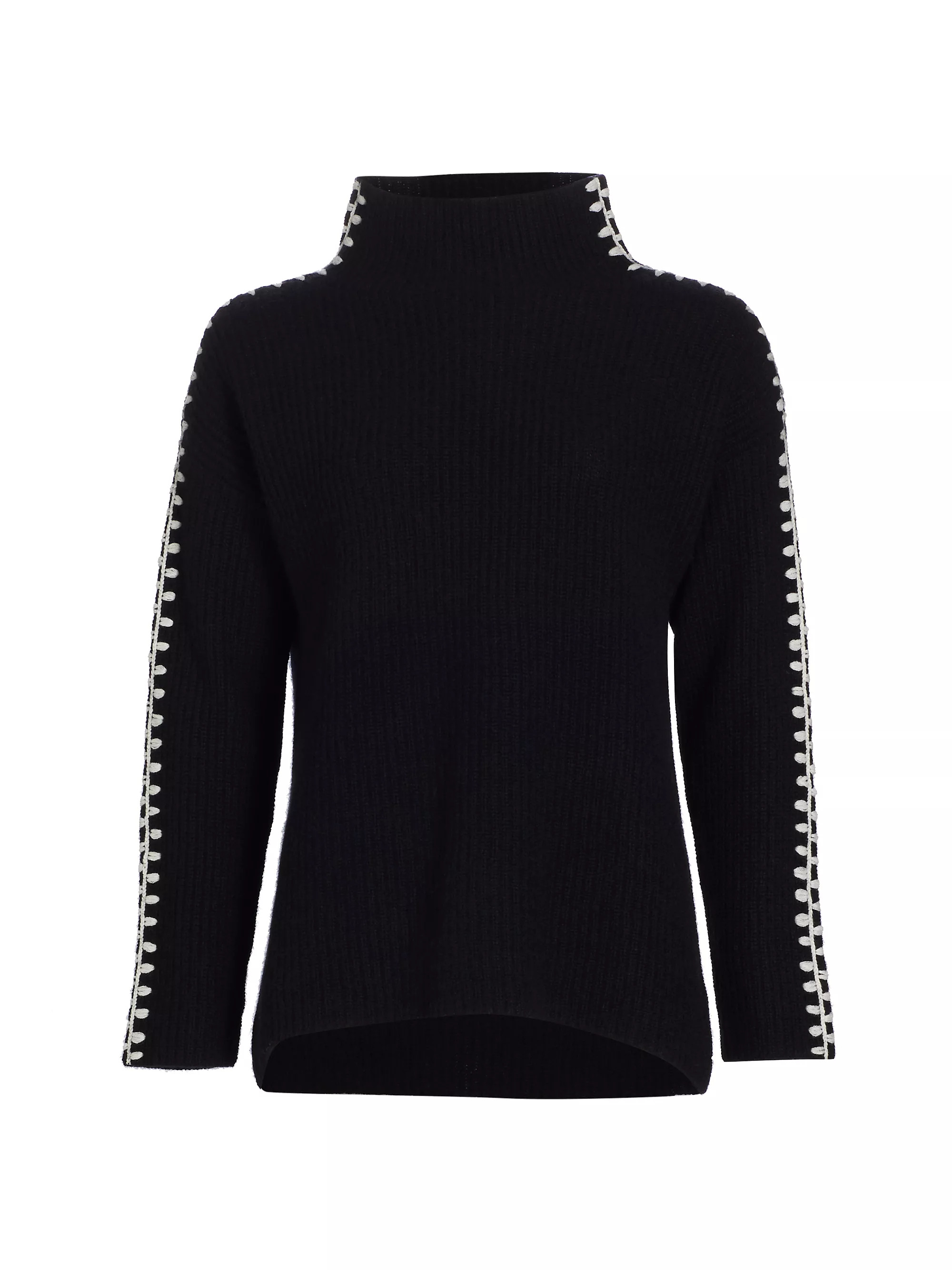 Only at SaksElie TahariThe Alia Cashmere Whipstitch Sweater | Saks Fifth Avenue