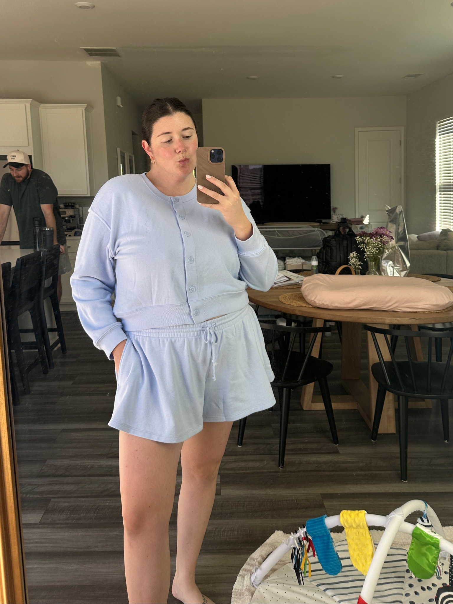 Wearing XXL in both, def could have done XL but postpartum ya never know!



#LTKMidsize #LTKFindsUnder100 #LTKFindsUnder50