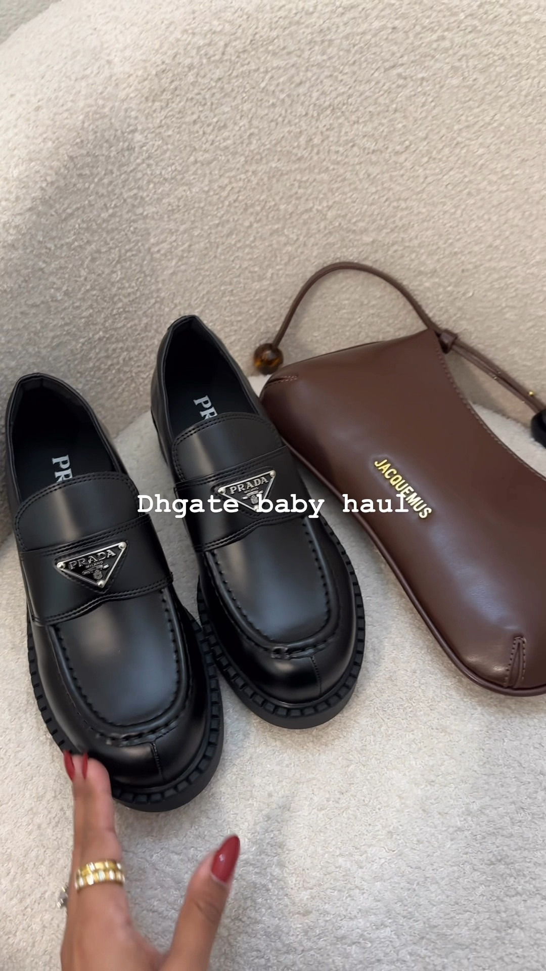 The PERFECT Prada loafers and Jacquemus bag from DHGate

#LTKShoeCrush #LTKWatchNow #LTKFindsUnder100
