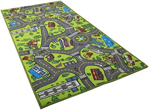 Kids Carpet Playmat Rug City Life Great for Playing with Cars and Toys - Play, Learn and Have Fun... | Amazon (US)