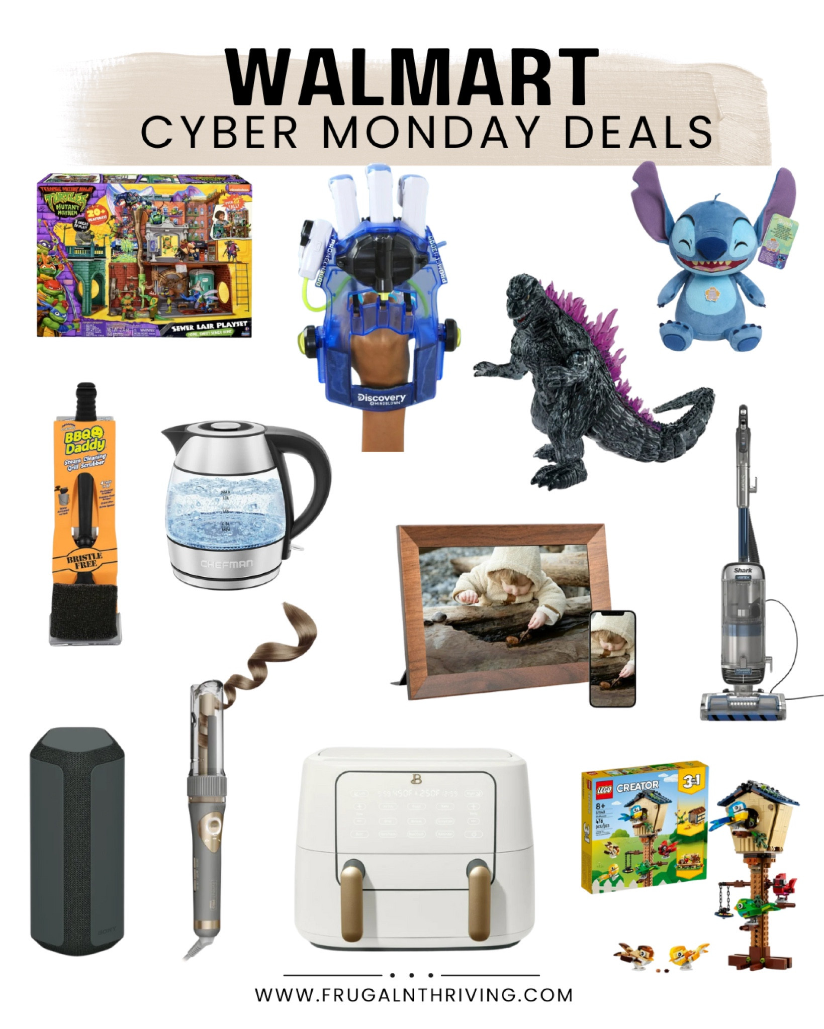 #WalmartPartner Cyber Monday is here, and the clock is ticking! Don’t wait – these deals won’t last long! From electronics to home essentials, grab what you need now before it’s too late. Shop fast, save big on @Walmart! ⏰ 

#CyberMonday #CyberMondayDeals #WalmartDeals

#LTKHoliday #LTKCyberWeek #LTKGiftGuide